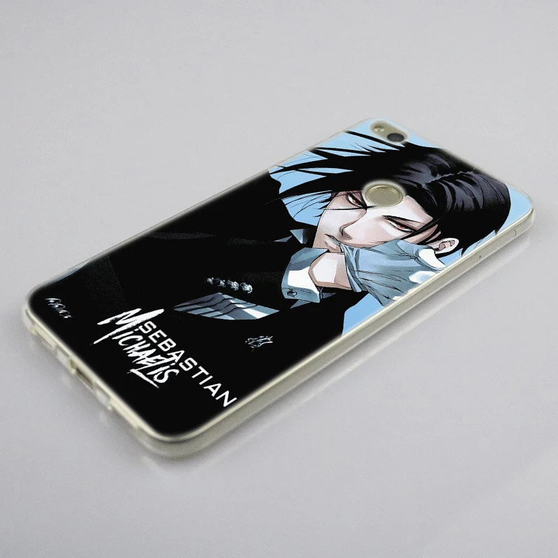 Силиконовый чехол с аниме Черный Батлер Kuroshitsuji для Huawei NOVA 3 3i 4 Honor 7A Pro 7S 6X 7X 8X 8 9 10 Lite