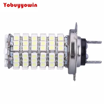 

Par Lampada Super Brilho Automotiva Farol 120 Leds 6000k Carro Moto Modelo H7