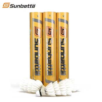 

Tournament grade Sunbatta-60 badminton shuttlecock
