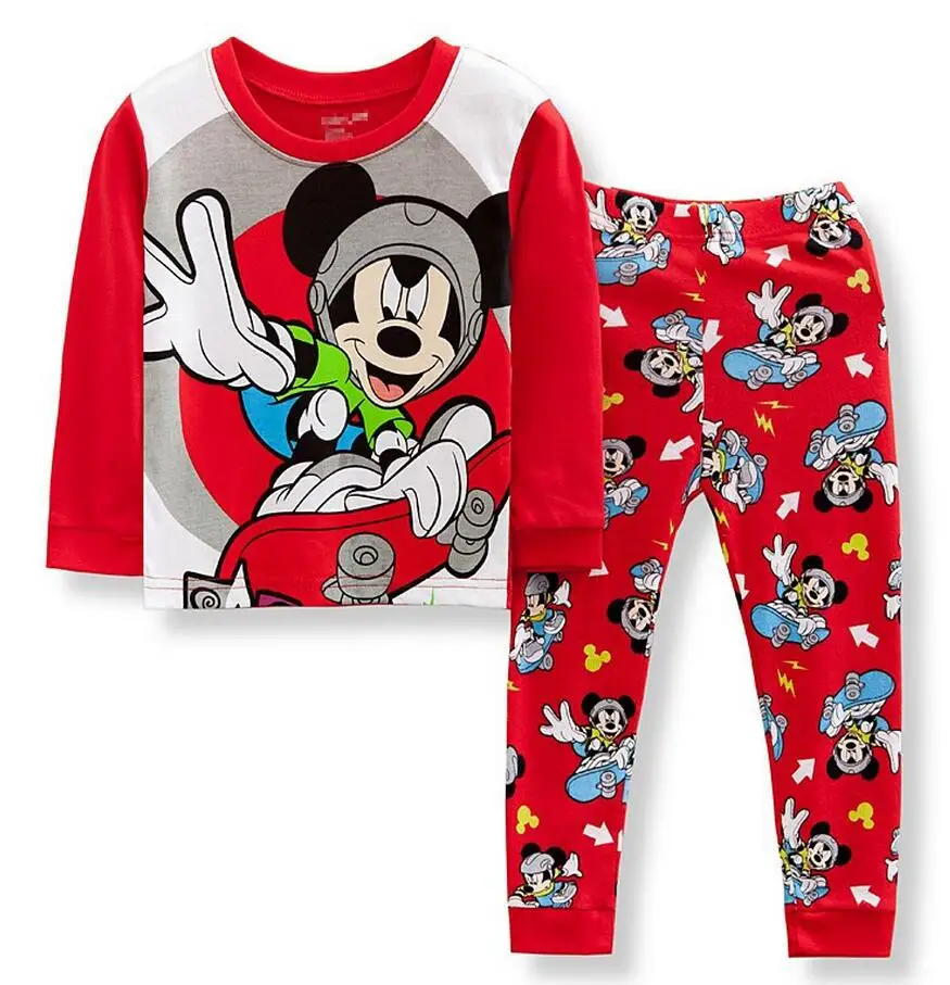 Новая распродажа, Осенние пижамные комплекты для маленьких девочек, спортивный костюм, футболка с длинными рукавами+ штаны, Детские комплекты одежды HUR314 - Цвет: model 33