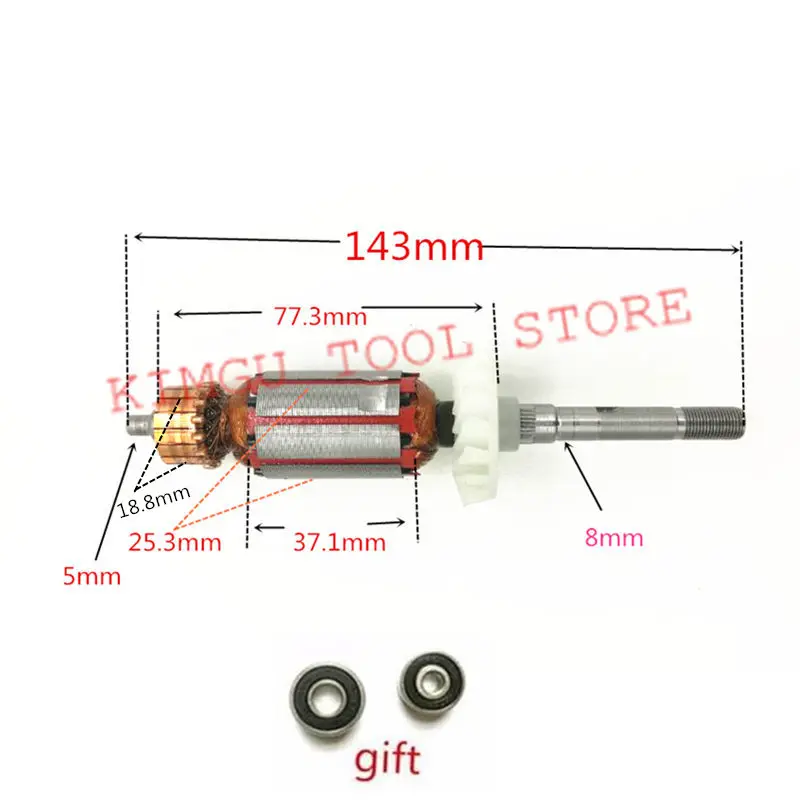 220 240 В Ротор двигателя якорь замена для DREMEL3000 DREMEL400 DREMEL200 DREMEL 3000 200 400|motor rotor|motor