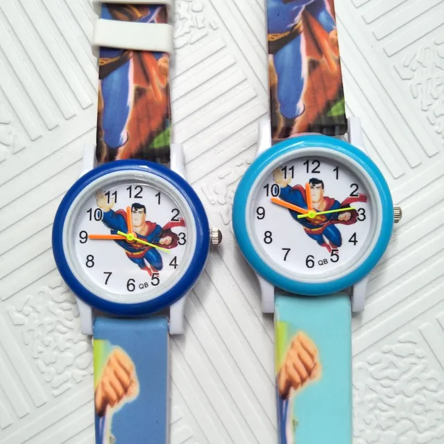 Save the world Superman Children's Watches 3D Cartoon Kids Wrist Watches kid Bab Save the world Superman Children's Watches 3D Cartoon Kids Wrist Watches kid Bab
