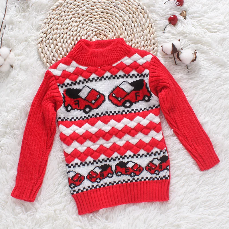 Свитер с круглым вырезом и длинным рукавом для мальчиков девочек|boys sweater|baby boy
