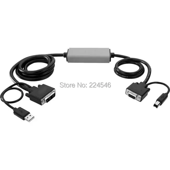 /подлинный F1D9008B06 с DVI на VGA Smart USB kvm-кабель 6FT