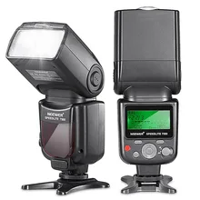 Neewer 750ii flash speedlite ttl, com tela lcd para nikon d5000 d3000 d3100 d3200 p7100 d7000 d700 séries e outros nikon dslr