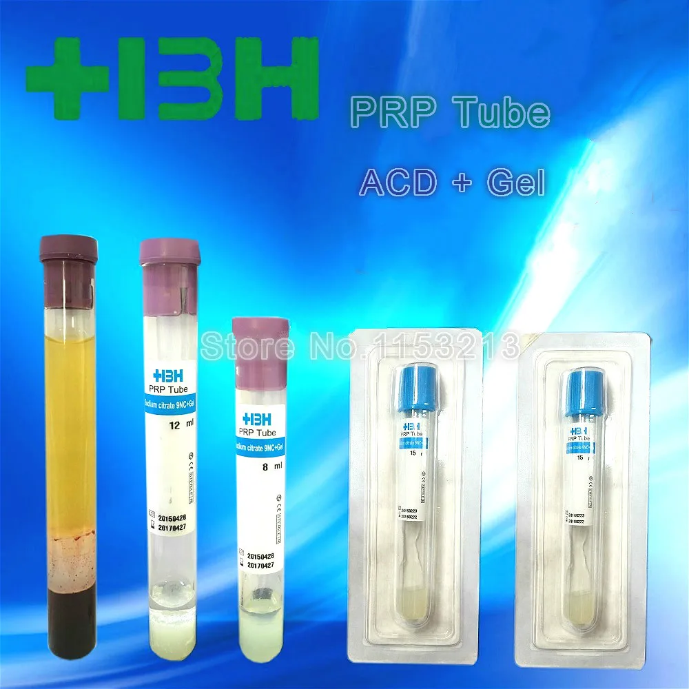

High Concentration Blood Collection Tube With ACD+Gel For Extracting Platelet Rich Plasma tube, Sterile and pyrogen free 10/12ml