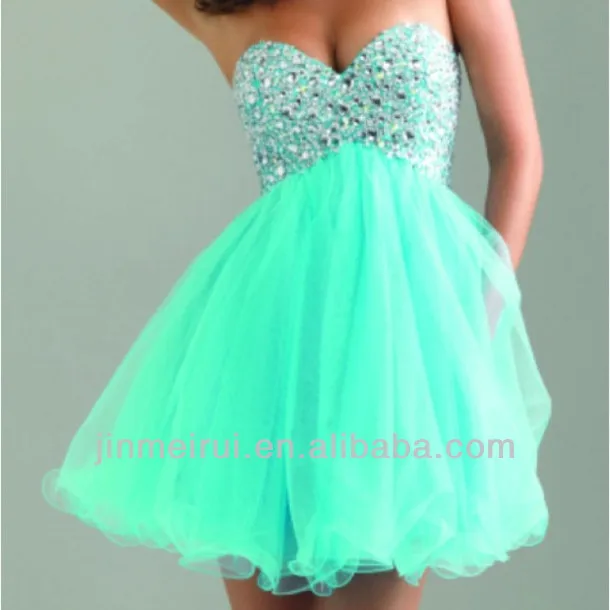 mint green homecoming dress
