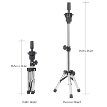 Регулируемый манекен головы штатив Стенд салон волос парикмахерский тренировочный Дисплей Стенд держатель Манекен парик головы инструменты аксессуары