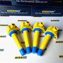 Fit for Honda Civic 1.8L Ignition Coils Set of 4 2006 2007 2008 2009 2010 2011 Coil packs DX-G LX-S EX-L EXS GX 30520-RNA-A01