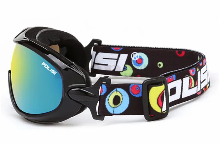 POLISI los niños de invierno de los niños gafas de esquí Snowboard nieve Skate gafas Anti-niebla UV400 de esquí de nieve Esqui gafas de protección POLISI los niños de invierno de los niños gafas de esquí Snowboard nieve Skate gafas Anti-niebla UV400 de esquí de nieve Esqui gafas de protección