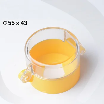 

Emergency stop push button switch Protective cover 22mm 55mmX43mm Button attachment 10pcs