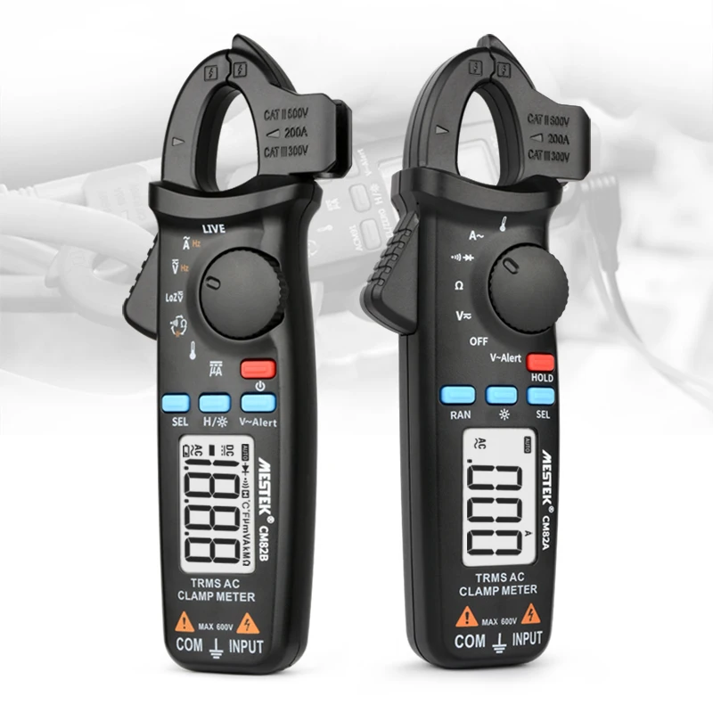 Medidor Pinza Digital Auto de la gama multímetro AC/DC Pinza Amperimetrica verdadero RMS de tensión de Ressistance actual probador Medidor Pinza Digital Auto de la gama multímetro AC/DC Pinza Amperimetrica verdadero RMS de tensión de Ressistance actual probador