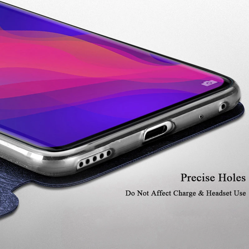  MOFi For Redmi 8A 8 K20 Case Xiaomi 9T Cover For Redmi Note 8 Pro Case Flip Housing TPU PU Leather 