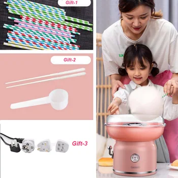 

Marshmallow Machine Mini DIY Electric Sweet cotton candy maker Portable cotton candy sugar machine for children girl boy gift