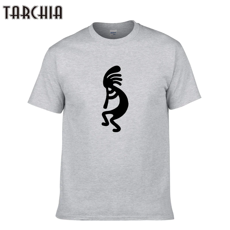 TARCHIA 2021 новинка мужской Navajo Kokopelli Модный пуловер t shir хлопок мужская с коротким