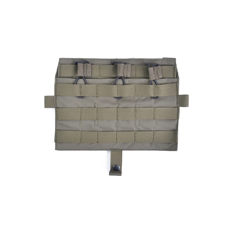 Delustered Crye CP Съемная заслонка Тройная M4 Mag плоская панель для AVS CPC JPC TW-M041