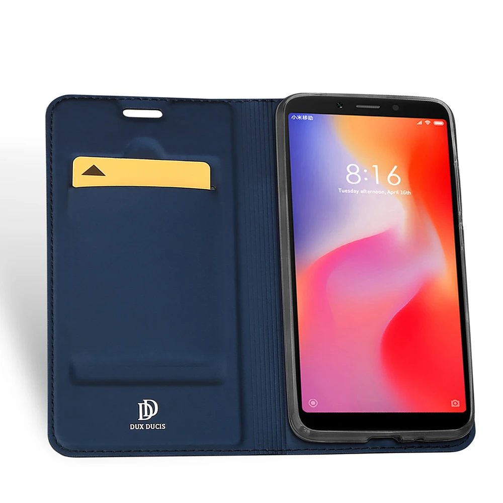 Xiaomi Redmi 6A чехол DUX DUCIS кожа книжка для xiaomi redmi 6a бумажник на сяоми редми 6а 6 a xiomi redmi6a