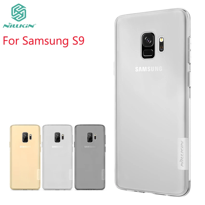 Чехол NILLKIN для samsung Galaxy s9 Ультратонкий чехол из ТПУ высококачественный мягкий S9 |