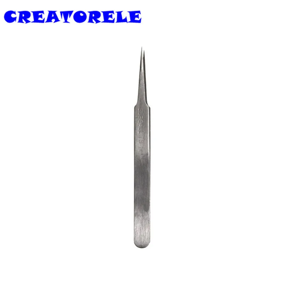 

1pcs Good Quality TS-14 Safe Stainless Steel Tweezers Set Anti-Acid Non-Corrosive Nipper Repairing Maintenance Tools