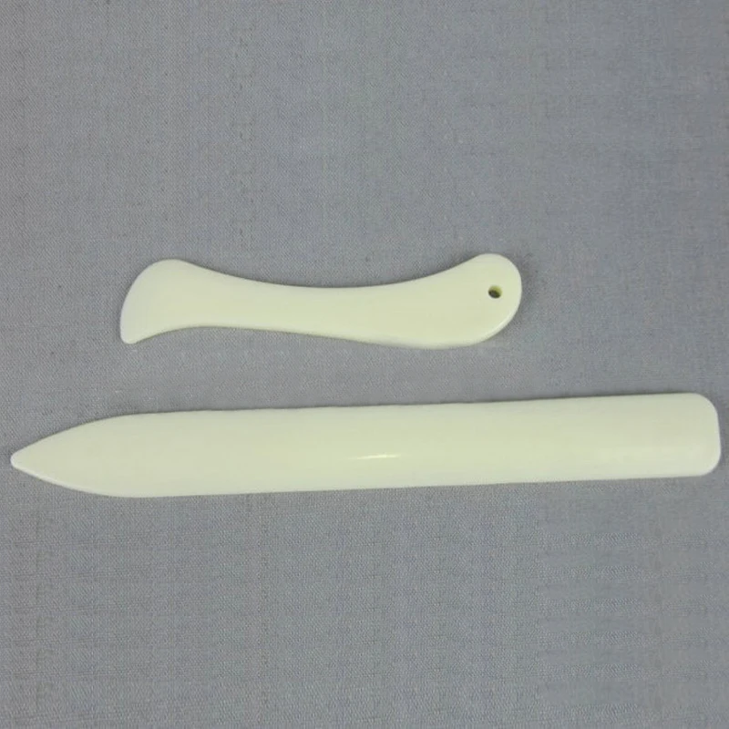 

Plastic Scraper Paper Creaser Set Imitation Cattle Bone Craft Paper Tool Card Making Letter Opener Bone Origami Knife