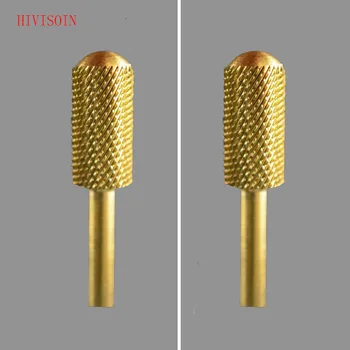 

Gold Small Barrel Smooth Top Bit - HIVISOIN Carbide Nail Drill Bit - F