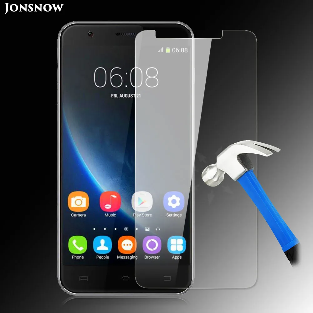 KOC-2435_1_9H 2.5D Explosion-proof Tempered Glass Film for Oukitel U7 Pro