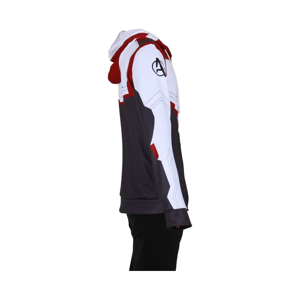 Avengers Endgame Quantum Realm Sweatshirt Jacket Advanced Tech Hoodie Cosplay Costumes 2019 new superhero Iron Man Hoodies suit
