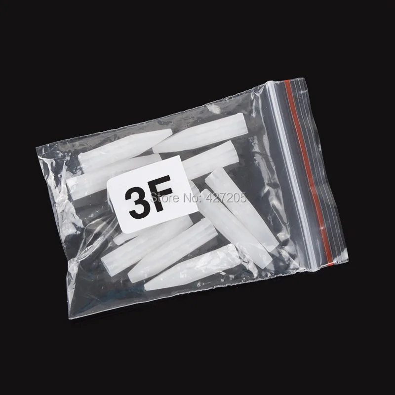 100pcs/pack 3F Pre-sterilized Disposable Tattoo Tips Plastic Permanent Makeup Kits Supply