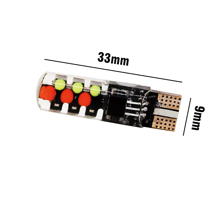 2Pcs/Set SUNKIA RGB T10 W5W Car Clearance Lights RGB COB T10 LED 194 168 Bulb Remote Width Interior Lighting Source Car Styling 2Pcs/Set SUNKIA RGB T10 W5W Car Clearance Lights RGB COB T10 LED 194 168 Bulb Remote Width Interior Lighting Source Car Styling