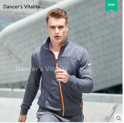 

Running Jacket Men Breathable Quick-drying Running Jersey Wind Coat Protect Stand collar Running Jacket For Men