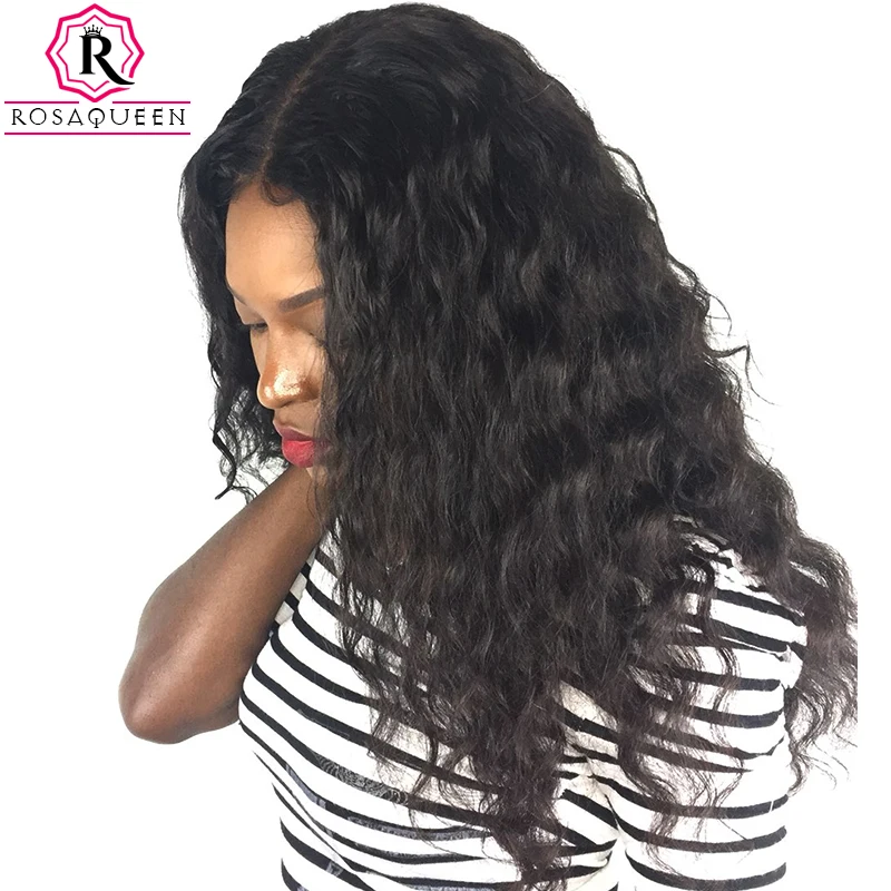 Rosa Queen Lace Front font b Human b font font b Hair b font Wigs For