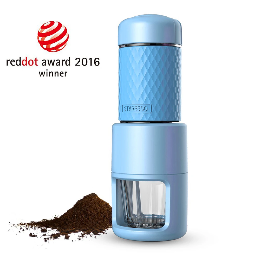 

STARESSO SP-200 Manual Coffee Grinder Blue Color Multi Function Hand Coffee Machine Cafe Coffee Maker New Arrival Free Shipping