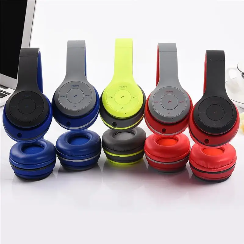  Headphones TM-19 headphone Overhead Wireless Bluetooth Earphone Dre Headset Earpods Support SD Card For MP3 Smartphone christmas 
