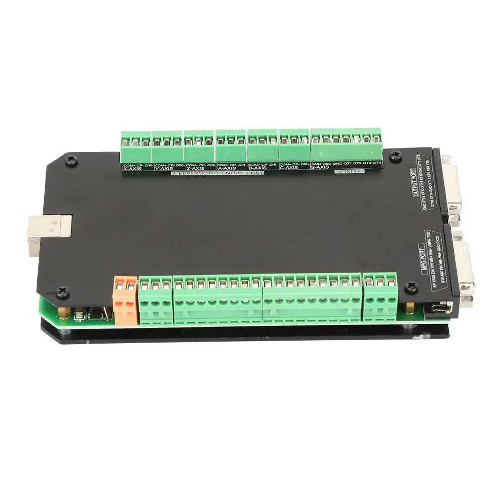 NVCM MACH3 USB 6 Ось управления шаговый двигатель с ЧПУ Управление Лер с ручной генератор импульсов двигателя Управление;