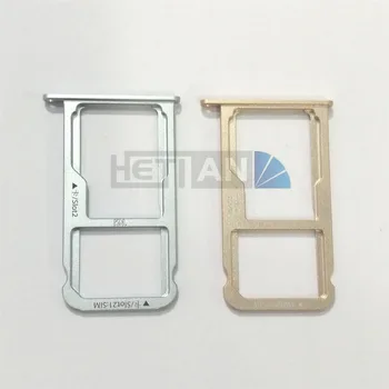 

10PCS New Nano SIM Card Tray Micro SD Card Holder Slot Adapter Parts For Huawei Honor V8