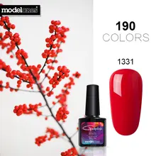 Modelones 2017 классические красного цвета гель для ногтей Лаки Soak Off фарах цвет красного вина УФ Гели для ногтей лак Долгое Гели для ногтей лак