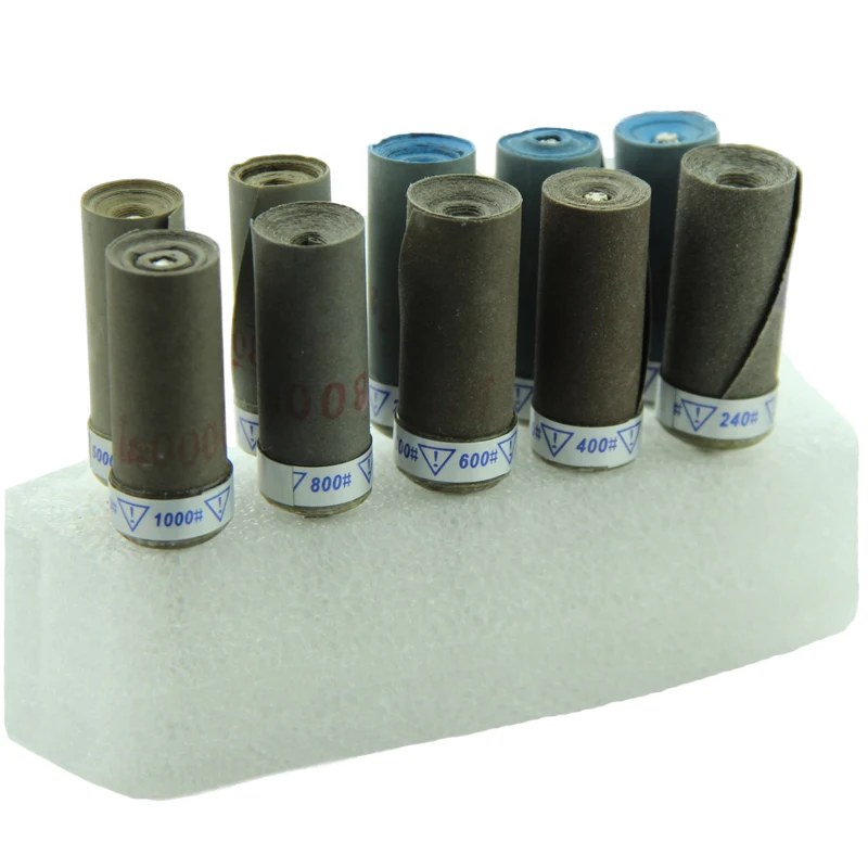 5boxes Dental sandpaper polishing burs kit Abrasive Sandpaper burs with