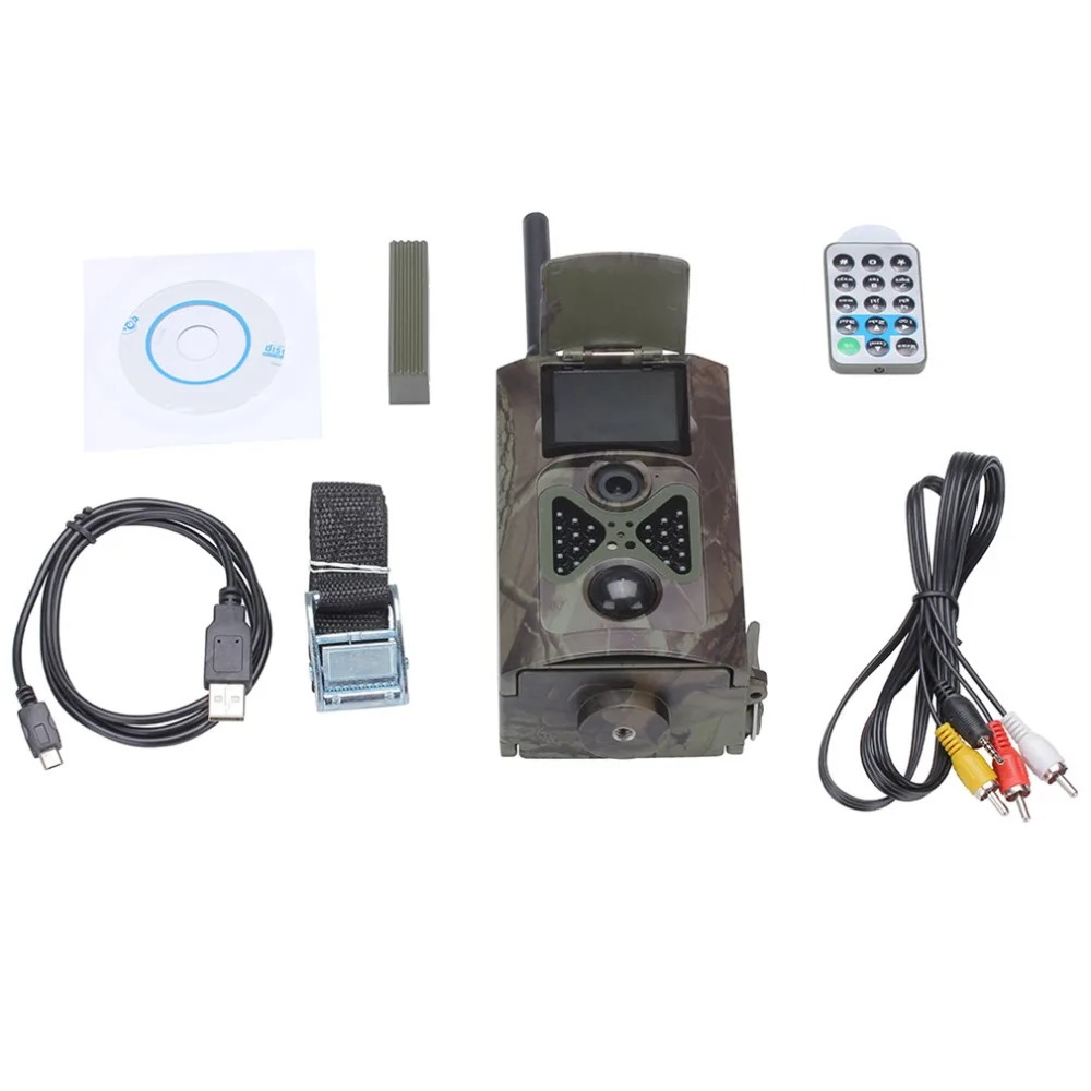 

Hunting Camera HC500M HD GSM MMS GPRS SMS Control Scouting Infrared Trail Hunting Camera free shipping
