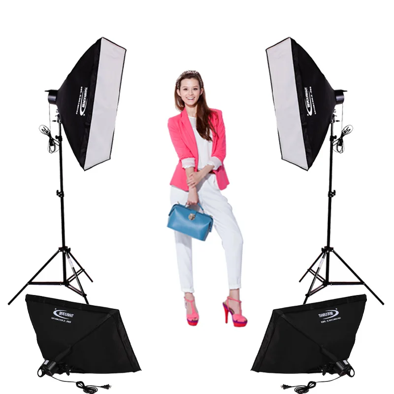 Комплект студисветильник + нижняя лампа пара гибких светильник вых боксов студия