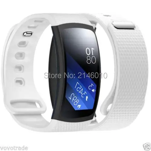 Защитный чехол и роскошный силиконовый для часов сменный ремешок Samsung Gear Fit 2 SM