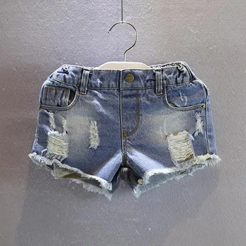 

Children Summer Shorts Summer Style Baby Girls Denim Short Pants High Quality Kids Korean Clothing Jean Shorts Girls 2-8Y