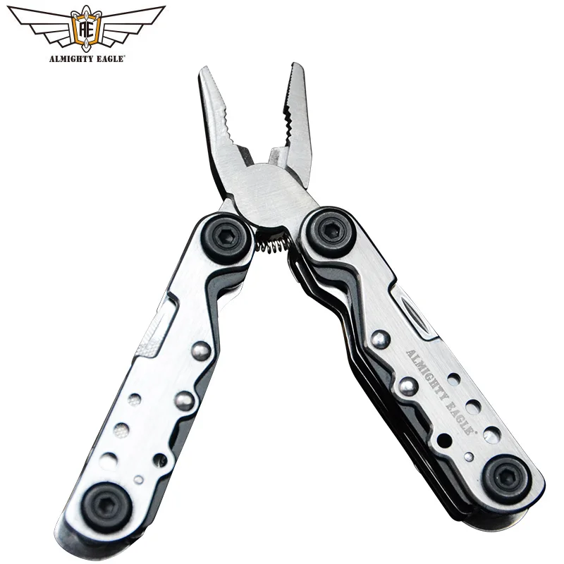 11 in one hand tool Screwdriver knife opener Mini Portable Stainless multitool fold pocket folding plier Outdoor Camping tools - Image 3