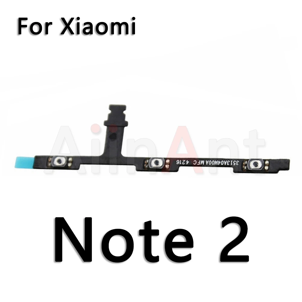 Гибкий кабель питания AiinAnt для Xiaomi mi Note Max mi x 1 2 2s 3 Pro A2 A1 Lite power Flex - Цвет: For Xiaomi Mi Note 2