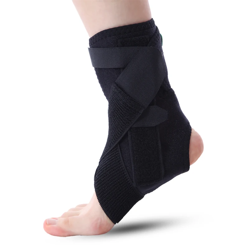 

Ankle joint fixation brace foot support valgus correction sagging orthosis sprain fracture splint rehabilitation support