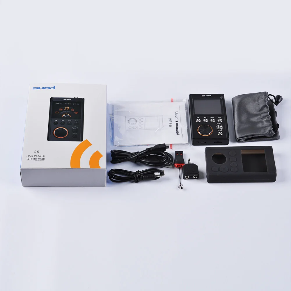 AK SHMCI C5 MP3 Player Upgraded Version DSD128 HIFI Music High Quality Mini Sports DAC WM8965 CPU NiNTAUS X10