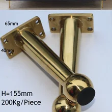 2 шт./лот Тяжелая нержавеющая сталь Титан Золотой Северная европейская мебель принадлежности для ванной ТВ шкаф кофейный, придиванный Подушка сиденья средства ухода за кожей стоп ног