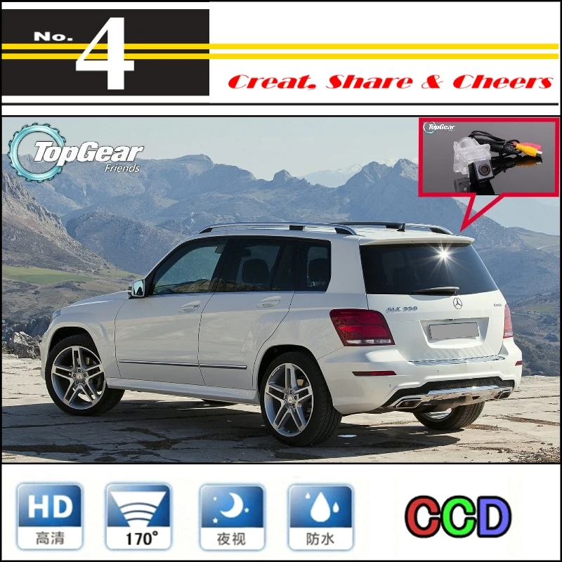 

Car Camera For Mercedes Benz GLK Class MB X204 High Quality Rear View Back Up Camera For PAL / NTSC | Functiong RCA Connector