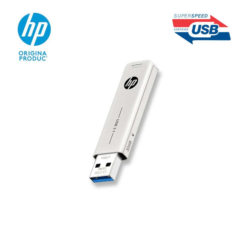 USB флеш накопитель hp 256 ГБ usb 32 512 металлический индивидуальный подарок