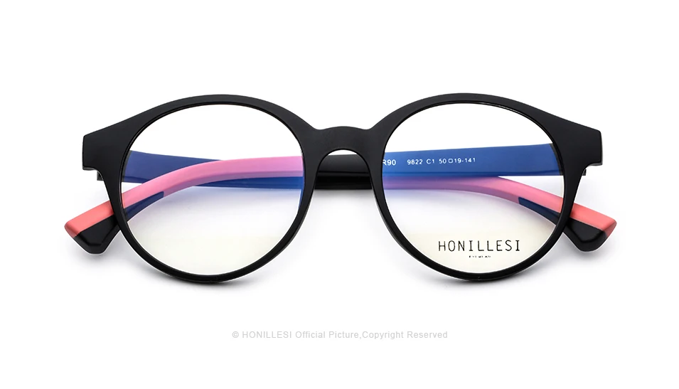 HONILLESI TR90 очки, оправа для мужчин, фирменный дизайн, женские винтажные круглые очки по рецепту, полная близорукость, оптические оправы, очки