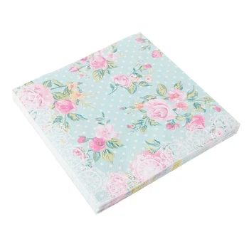 

20PCS/Lot Colorful Polka Dot Paper Napkin For Wedding Supplies Party Decoration Dec23